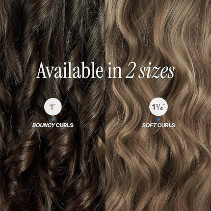 Hot Tools Pro Artist Black Gold Digital Salon Hair Curling Iron | Medium Loose Curls and Tousled Waves, (1-1/4 inch)