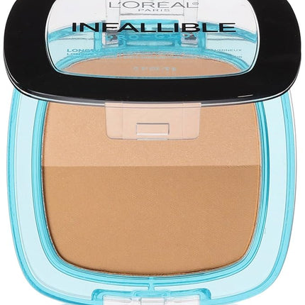 L’Oréal Paris Infallible Pro Glow Pressed Powder, Creme Cafe, 0.31 oz.