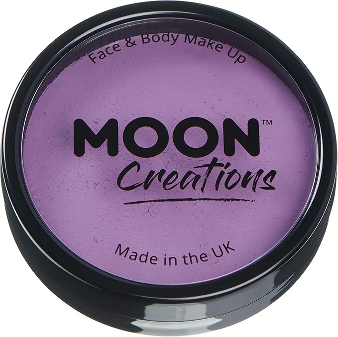 Pro Face & Body Paint Cake Pots by Moon Creations - Wild Berry - Professional Water Based Face Paint Makeup for Adults, Kids - 1.26oz