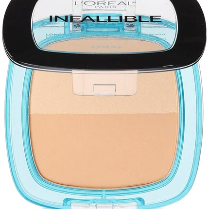 L'Oréal Paris Infallible Pro Glow Pressed Powder, Sand Beige, 0.31 oz.