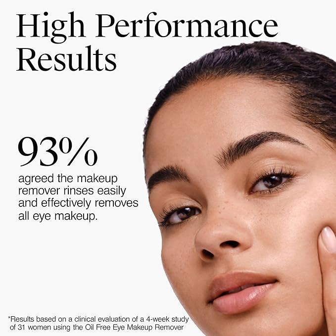 Neutrogena Gentle Oil-Free Eye Makeup Remover & Cleanser for Sensitive Eyes, Non-Greasy Makeup Remover, Waterproof Mascara Remover, Dermatologist & Ophthalmologist Tested, 8 fl. oz