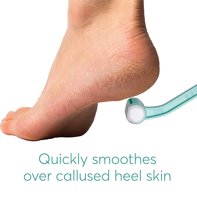 Kai About Body Heel Saver Stainless Steel Callus Shaver for Women; Includes 1 Heel Shaver; Smooth Away Rough, Thick, Callused Skin on Heels; Foot Scraper for Callus Removal; Dead Skin Remover for Feet