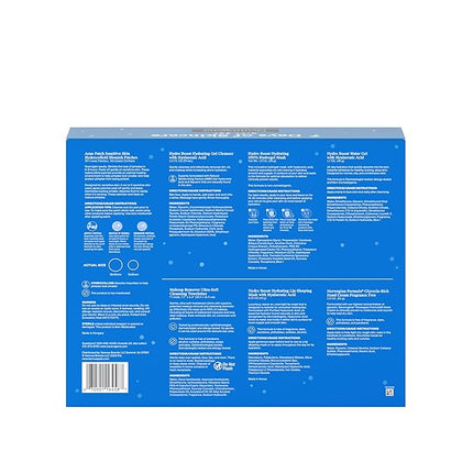 Neutrogena 7 Days of Skincare Set ($56.00 Value), Daily Skin Care Essentials – Face Wash, Facial Moisturizer, Makeup Remover Wipes, Pimple Patches & More, 7 Full & Travel Size Toiletries