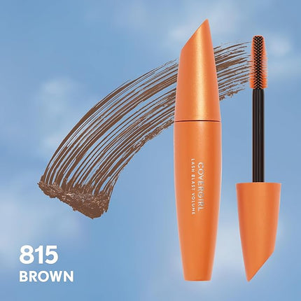 COVERGIRL Lash Blast Volume Mascara, Long-Wearing, Smudge-Proof, Cruelty Free - Brown (Pack of 1)
