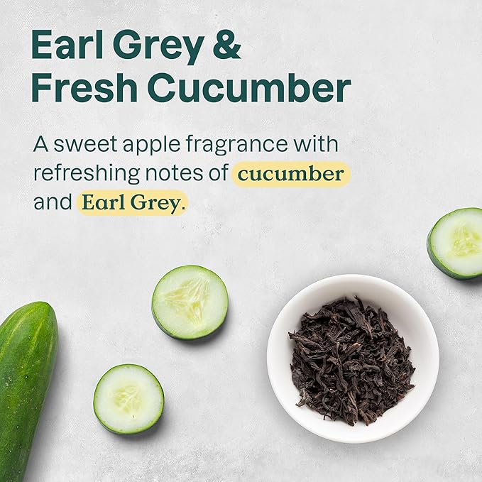 ATTITUDE Body Wash, EWG Verified Shower Gel, Dermatologically Tested, Plant and Mineral-Based, Vegan Personal Care Products, Lemon Leaves, 16 Fl Oz (Pack of 6)