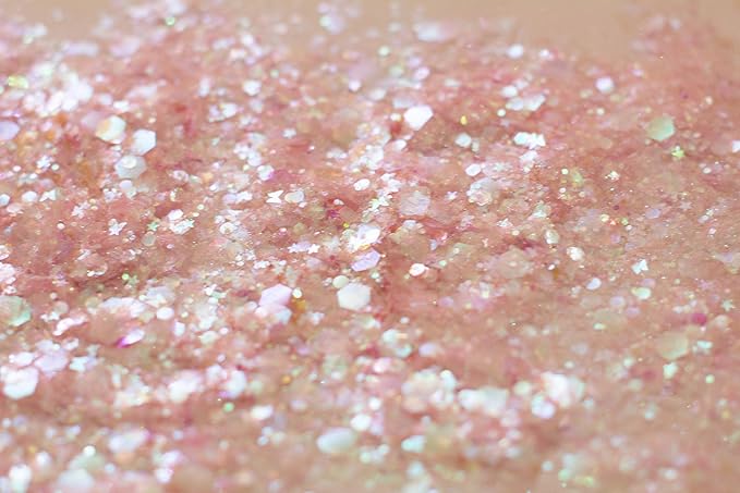 Iridescent Chunky Glitter Large 30g // Karizma Beauty // Cosmetic Glitter Face Body