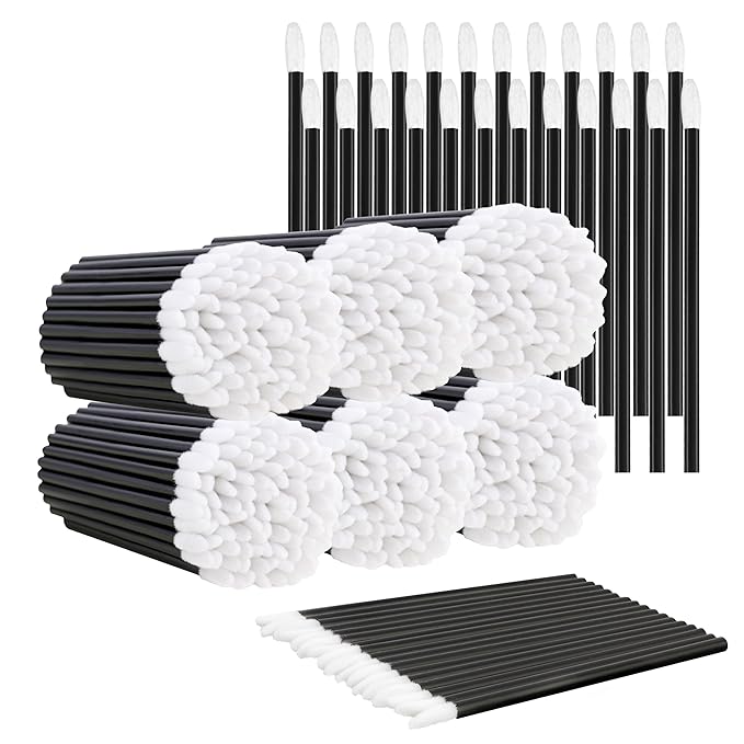 COCIDE 600Pcs Disposable Lip Brush– Lip Applicators Makeup Applicators Lipstick Brush Makeup Brushes & Tools Lip Wands Makeup Artist Kit Essentials Beauty Tools
