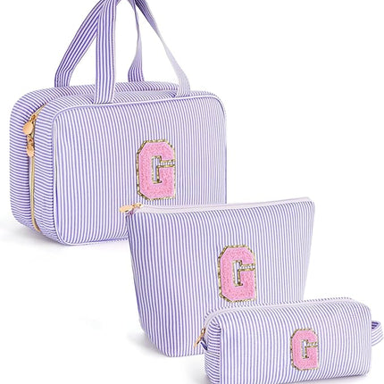 Christmas Gifts for Teenage Girls Birthday Gift for Girls Toiletry Bag Makeup Bag Cosmetic Bag Teacher Gifts for 3 4 5 6 7 8 9 10 11 12 13 Year Old Girl Gift for Women - Lavender G