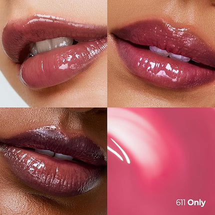 Laka Maxi Glayer Tint 3.8g/0.13oz, Glass Layer of Gloss, Ultra Glow & Vivid Layerable Pigments, High Shine Lip Oil, K-Beauty (#611 Only)