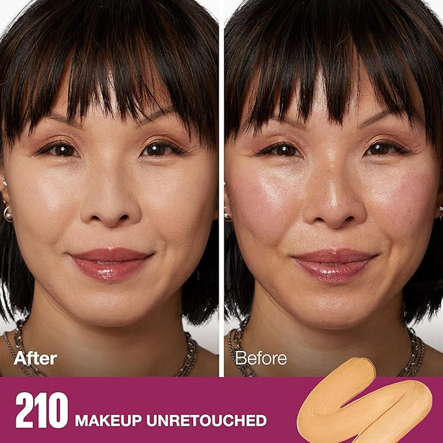 Maybelline Instant Age Rewind Eraser Foundation with SPF 20 and Moisturizing ProVitamin B5, 210, 1 Count