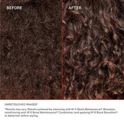 Olaplex Nº. 6 Bond Smoother: Leave-In Styling Treatment | Smooths, Conditions, & Strengthens | Frizz Control for Up to 72 Hours | For Coily, Curly, Straight, and Wavy, 100 mL / 3.3 Fl Oz