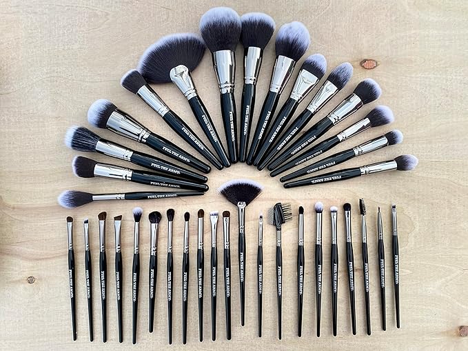 Professional, 36-Piece Makeup Brush Set with Case