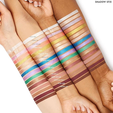 ColourPop Shadow Stix - Cream Eyeshadow Stick with Long-Lasting Color - Multi-Use Cream Makeup with a Built-In Sharpener & Precise Tip for Easy Application - Cocktail Party (0.05 oz)