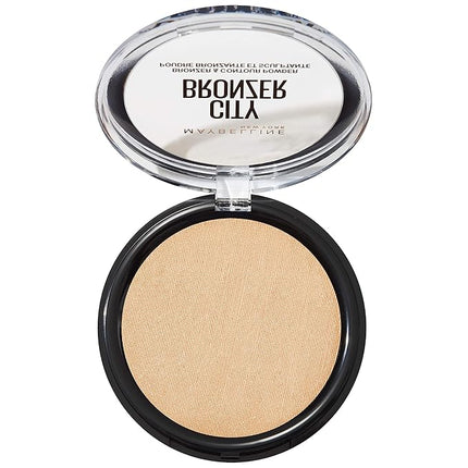 Maybelline New York City Bronzer Powder Makeup, Bronzer and Contour Powder, 100, 0.32 oz.