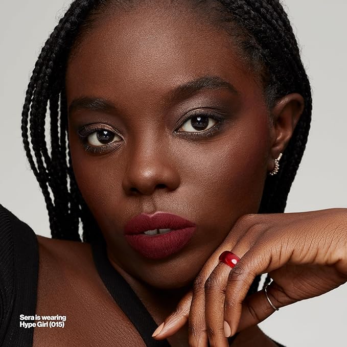 Revlon ColorStay Limitless Matte Liquid Lipstick, Vegan Formula, No-Budge, Longwear Lip Color, Long Lasting, Lightweight/Comfortable, Waterproof, 015 Hype Girl, 0.17 fl oz