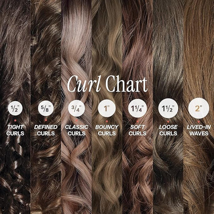 HOT Tools 24K Gold Extended Barrel Oval Tapered Curling Wand for Bouncy Curls | No Clamp for Quick and Easy Styling, Fan-Favorite 24K Gold Technology for Long-Lasting Results