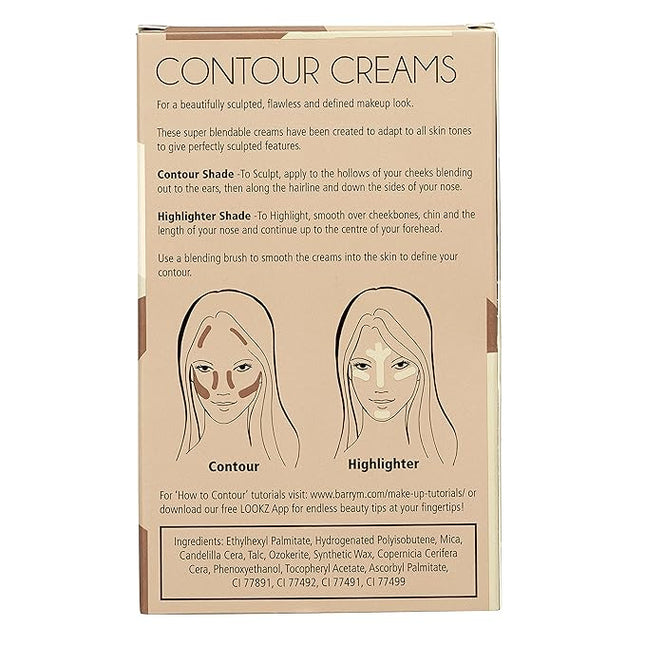 Barry M - Chisel Cheeks Contour Cream Sticks