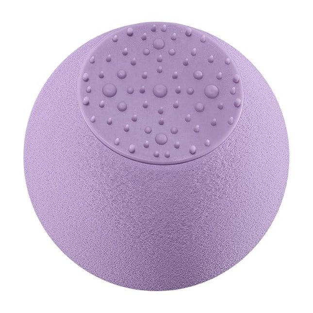 Real Techniques Miracle Skincare Sponge, Beauty Sponge Infused With Vegan Collagen, Reusable Skincare Sponge for Facial Serums & Moisturizers, Purple, Vegan & Cruelty Free, 1 Count