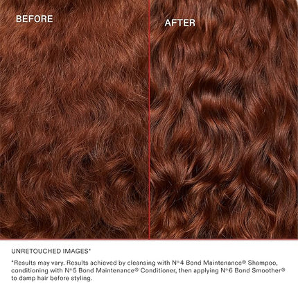 Olaplex Nº. 6 Bond Smoother: Leave-In Styling Treatment | Smooths, Conditions, & Strengthens | Frizz Control for Up to 72 Hours | For Coily, Curly, Straight, and Wavy, 100 mL / 3.3 Fl Oz