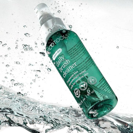 EcoTools Daily Makeup Brush Cleanser Spray, Quick Drying, Fragrance Free & Dermatologist Tested, Travel Size, TSA Approved, Cruelty-Free & Vegan 3 fl oz./89 ml. Bottle XL Refill