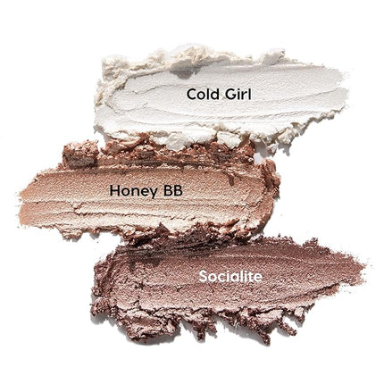 ColourPop Metallic Neutrals Shadow Stix Makeup Kit - Shimmer Eyeshadow Make Up Set - Vegan & Cruelty-Free Cream Eyeshadow Sticks with High-Pigment & Metallic Finishes (3 Count)