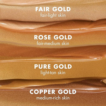 e.l.f. SKIN Bronzing Drops, Liquid Bronzer For Face & Skin, Creates A Sun-Kissed Glow, Infused With Vitamin E, Vegan & Cruelty-Free, Pure Gold