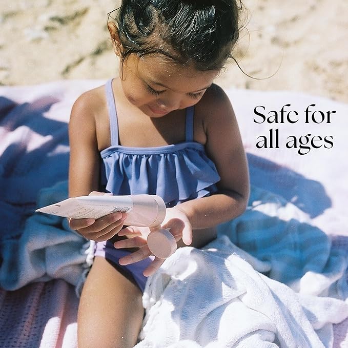 SPF 50 Mineral Sunscreen Lotion – Hawaii Reef Act 104 Compliant Zinc Sunscreen with Natural Ingredients, Vegan, Ocean-Friendly, Water-Resistant, 3.4 fl oz