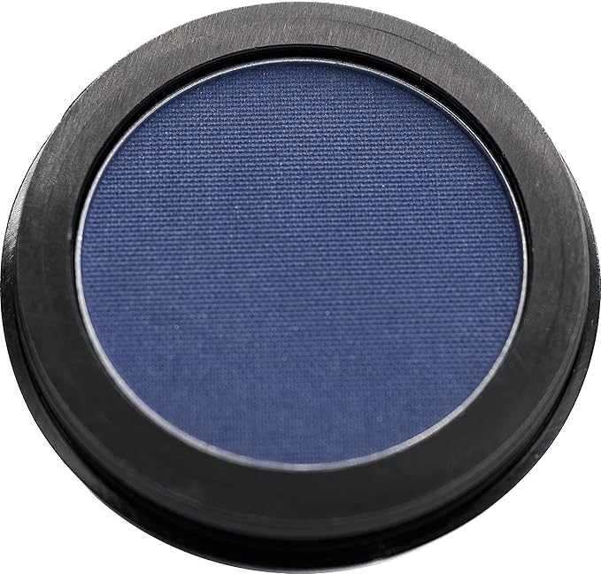 Matte Cerulean Cobalt Deep Royal Navy Blue Pressed Powder Single Vegan Eyeshadow; Talc, Paraben & Cruelty Free