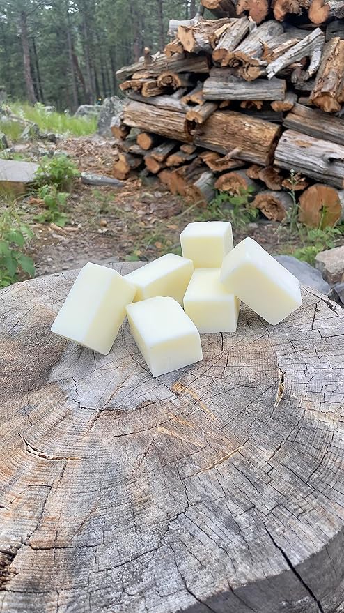 BUFF BAR Bison Tallow Buff Soap Bar, Unscented, (6 pack) - Cleans, Moisturizing, Non-Habit Forming, Soothes, and Naturally Derived - No Dyes, Chemicals, Fragrances, Preservatives