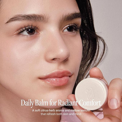 ANILLO Mellow Glow Balm - Korean Tinted Lip and Cheek Balm with Shea Butter, Herbal Essential Oil & PHA - Glossy and Vegan K Beauty Lip Moisturizer & Cheek Blush (0.18 oz)