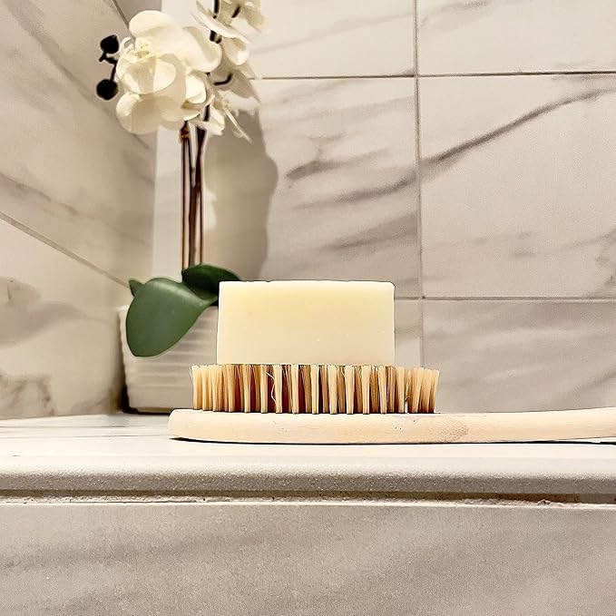 BUFF BAR Bison Tallow Buff Soap Bar, Unscented, (6 pack) - Cleans, Moisturizing, Non-Habit Forming, Soothes, and Naturally Derived - No Dyes, Chemicals, Fragrances, Preservatives