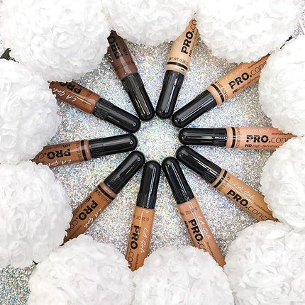 L.A. Girl HD Pro.Conceal, Creamy Beige GC973 (Pack of 2)