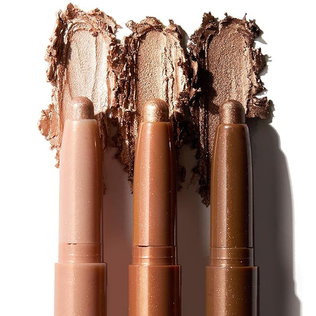 ColourPop Shimmering Golds Shadow Stix Makeup Kit - Shimmer Eyeshadow Make Up Set - Vegan & Cruelty-Free Cream Eyeshadow Sticks with High-Pigment & Metallic Finishes (3 Count)