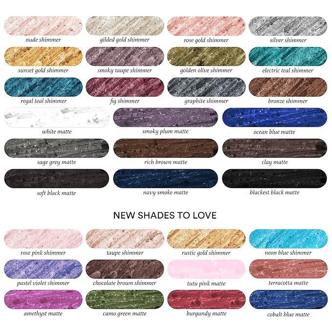 Julep When Pencil Met Gel Sharpenable Multi-Use Longwear Eyeliner Pencil - Fig Shimmer - Transfer-Proof - High Performance Liner