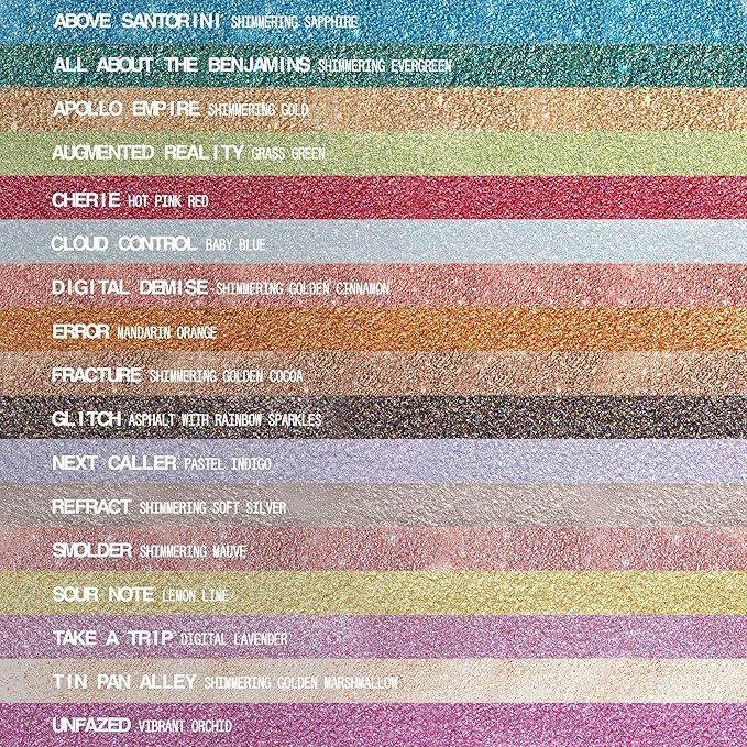 about-face Fractal Glitter Eye Paint Smolder – Smudge-Proof, Long-Lasting Liquid Eyeshadow – Intense Sparkle with Mousse Texture – Vegan, Cruelty-Free – 0.13oz (Shimmering Mauve)