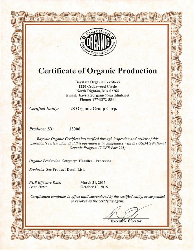 US Organic Sweet Almond Kernel Oil, USDA Certified Organic,100% Pure & Natural, Cold Pressed Virgin, Unrefined, Size for DIY and small manufacturers, Sourced from Poland (128 oz (1 Gallon))