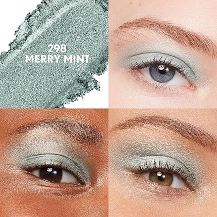 CoverGirl Clean Multiline Eyeshadow Pencil, 298 Merry Mint, Vegan Formula, Shimmer Eyeshadow, Easy Application, Glides on Effortlessly, Blends Perfectly, 0.05oz
