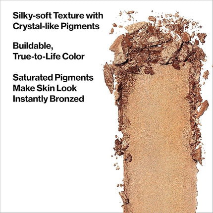 Revlon Skinlights Prismatic Powder Bronzer, Translucent-to-Buildable Coverage, 110 Sunlit Glow, 0.31 oz (Pack of 1)