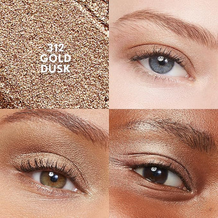 CoverGirl Clean Eye Color, Gold Dusk, Eyeshadow Sticks, Ultra Creamy Formula, Lightweight, Buildable Formula, Lasts All Day, Smudge-Proof, 0.05oz